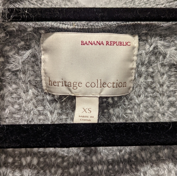 Banana Republic Gray Wool Blend Long Cardigan | XS - Picture 2 of 3